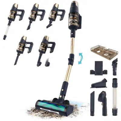 Aspirador escoba sin cable Cecotec Conga Rockstar 10500 Solar AquaPet Flex