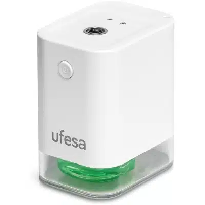 Dispensador de Alcohol esterilizador Ufesa DM45P