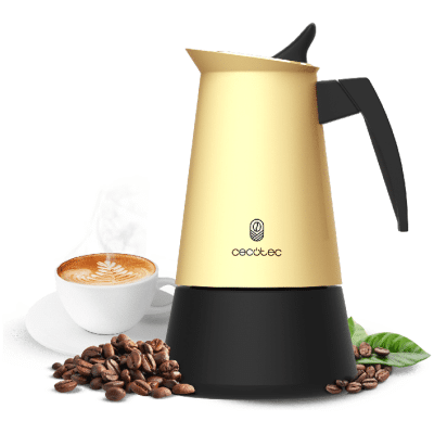 Cafetera italiana Cecotec Piccolina 200 Beige