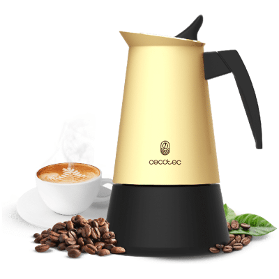 Cafetera italiana Cecotec Piccolina 400 Beige