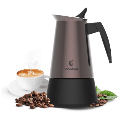 Cafetera italiana Cecotec Piccolina 400 Bronze
