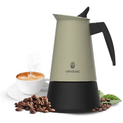 Cafetera italiana 10 tazas Cecotec Piccolina 900 Green