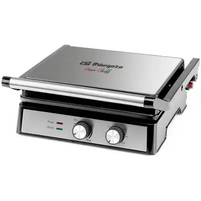 Grill Acero Inoxidable Orbegozo GR 4580 2000W