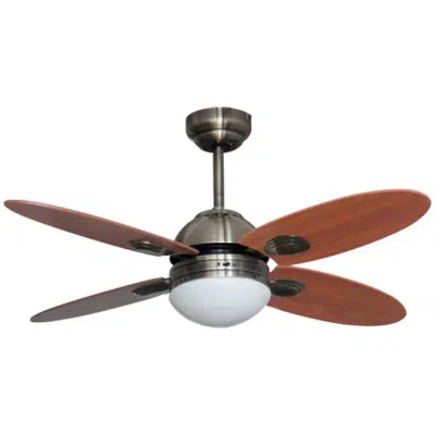 Ventilador de techo Bastilipo Bermeo Cuero 60W