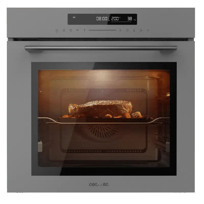 Horno integrable Cecotec Bolero Hexa SM406000 Glass Grey A+ - Imagen 2