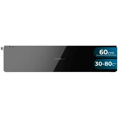 Calientaplatos integrable Cecotec Bolero Hexa WD Glass Black