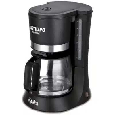 Cafetera de goteo Bastilipo Mokka 12 Tazas 680W