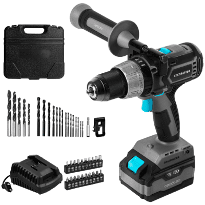 Taladro de impacto Cecotec CecoRaptor Perfect ImpactDrill 4020 Brushless Ultra