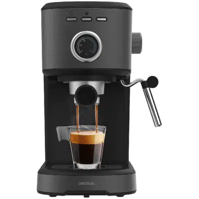 Cafetera express Cecotec Power Espresso 20 Pecan Steel