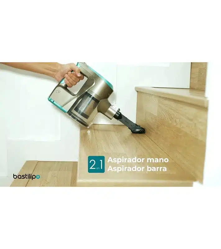 Aspirador escoba de batería Bastilipo Bolero Thunderbird 22.2V - Imagen 5