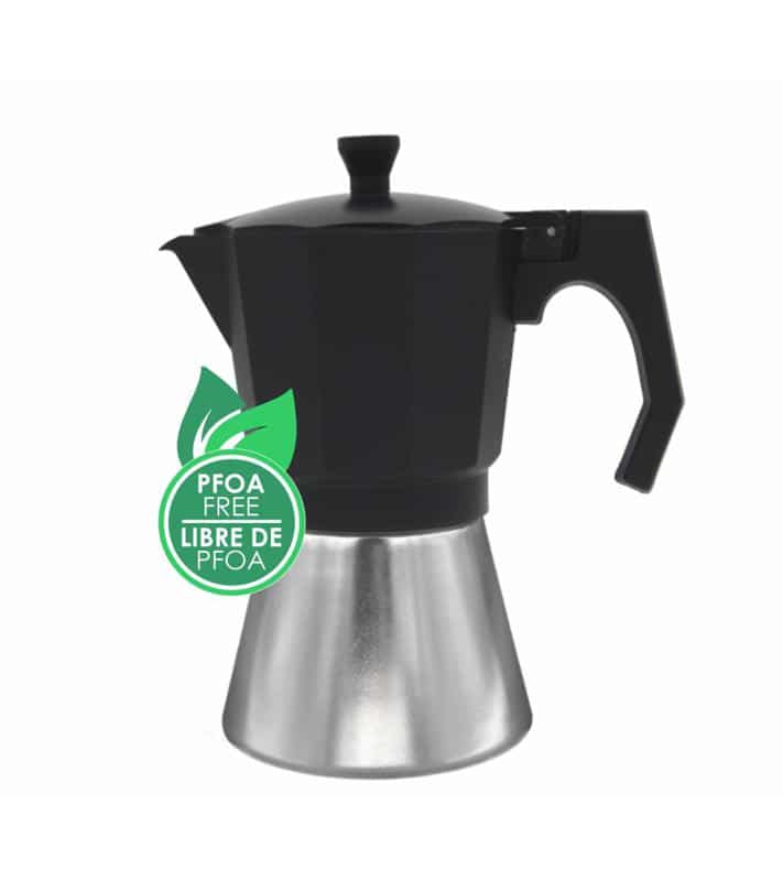 Cafetera Italiana Bastilipo Mokka induccion 6N - Imagen 4