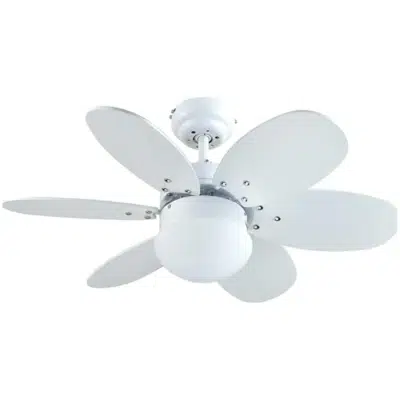 Ventilador de techo Bastilipo Menorca RC Blanco