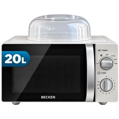 Microondas BECKEN BMW4459 20 L Blanco con tapa de regalo