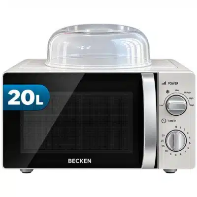 Microondas BECKEN BMW4459 20 L Blanco con tapa de regalo