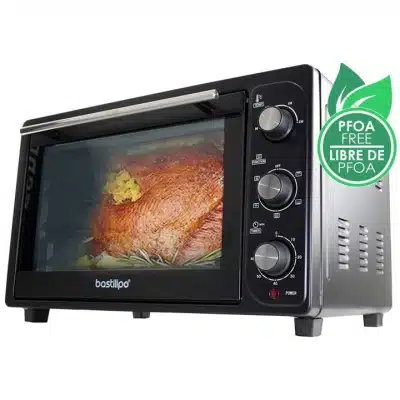 Horno de sobremesa Bastilipo Roma Black