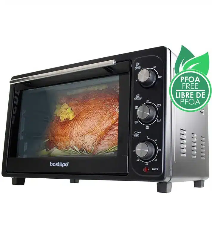 Horno de sobremesa Bastilipo Roma Black