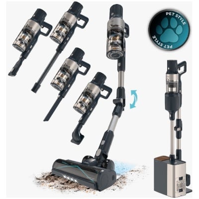 Aspirador vertical Cecotec Conga Rockstar 5500 Hurricane Station Pet Flex