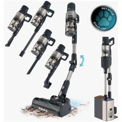 Aspirador vertical Cecotec Conga Rockstar 5500 Hurricane Station Pet Flex