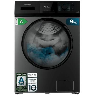 Lavadora Cecotec Bolero DressCode 9410 Inverter Steel A