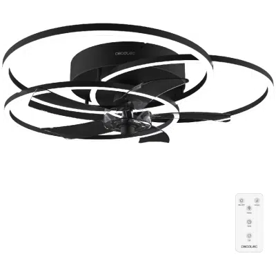 Ventilador de techo de diseño Cecotec EnergySilence LampAero 670 FlowLight
