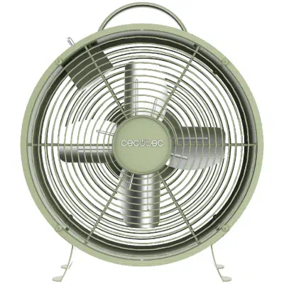 Ventilador de sobremesa Cecotec EnergySilence 400 RetroDesk Green