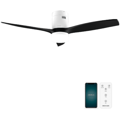 Ventilador de techo EnergySilence Aero 5600 Aqua White&Black Connected