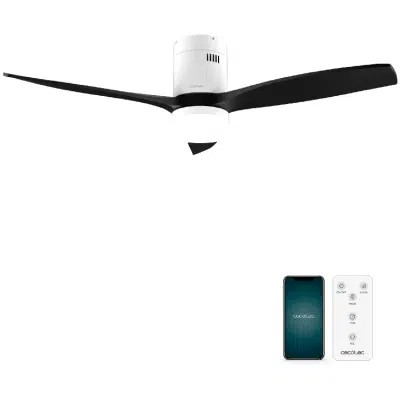 Ventilador de techo EnergySilence Aero 5600 Aqua White&Black Connected