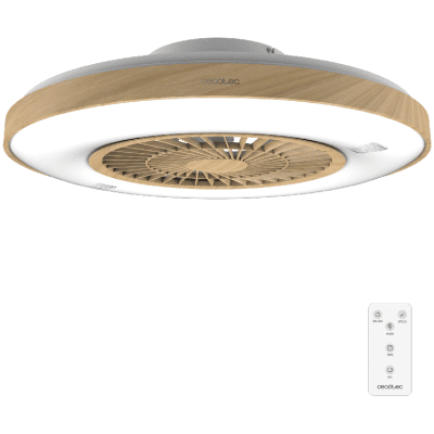 Ventilador de techo Cecotec EnergySilence LampAero 600 InsideWood
