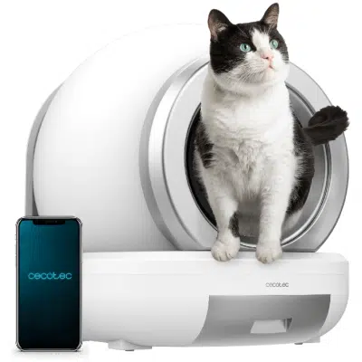 Arenero automático Cecotec Pumba 7000 CleanKitty Compact Connected