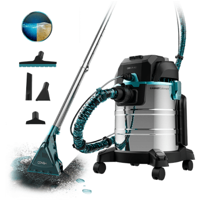 Aspirador de sólidos y líquidos Cecotec Conga CarpetClean 20000 Max