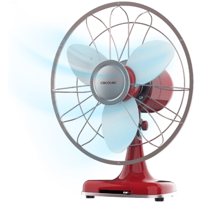 Ventilador de sobremesa Cecotec EnergySilence 1090 RetroDesk Design