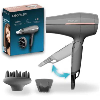 Secador de pelo Cecotec IoniCare Power&Go Heaven Grey