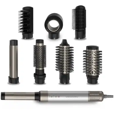 Moldeador multifunción 8 en 1 Cecotec CermicCare AirGlam Aluminum