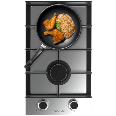Placa de gas Cecotec Bolero Squad G 2400F Inox
