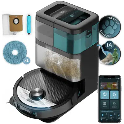 Robot aspirador Cecotec Conga 16090 AI SpinArm Home&Wash