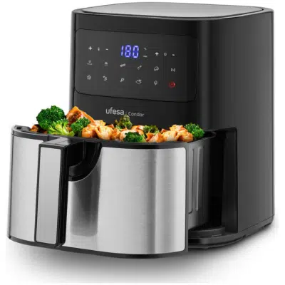 Freidora de aire digital Ufesa Condor Inox 4.5L