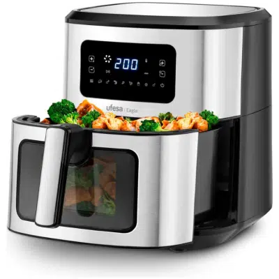 Freidora de aire digital Ufesa Eagle Inox 6.5L