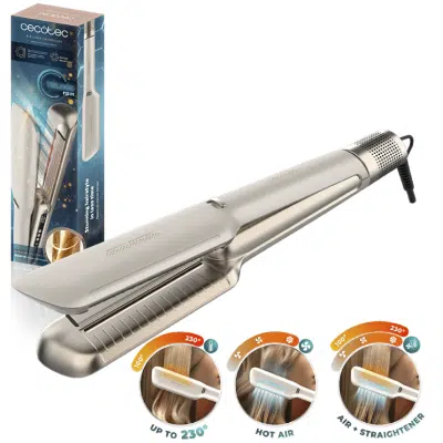 Plancha de pelo Cecotec Air Lisse Champagne