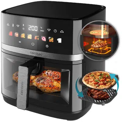 Freidora de aire con doble resistencia Cecotec Cecofry&Grill Duoheat 8000