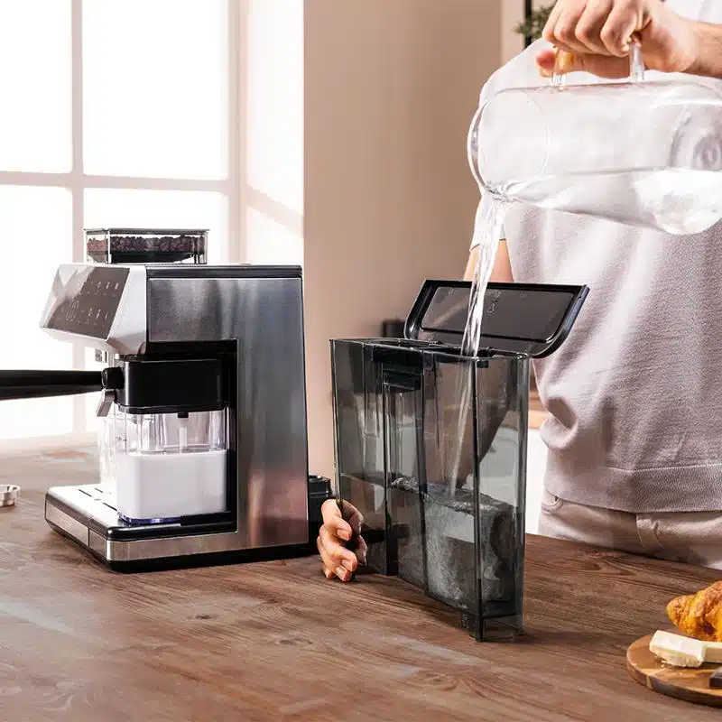 Cafetera express Cecotec Power Espresso 20 Barista Grind & Latte Pulse - Imagen 5