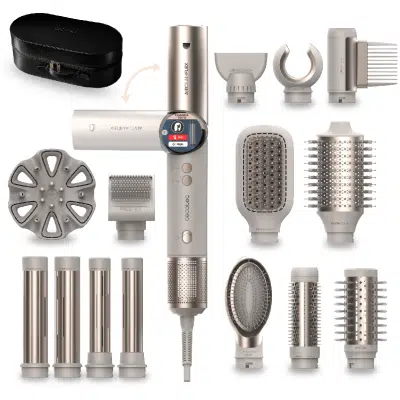 Moldeador de pelo Cecotec AirGlam 14in1 Flex Champagne