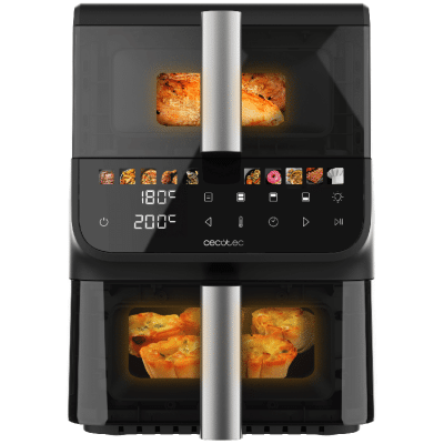 Freidora de aire Cecotec Cecofry DuoLevel 10000 DuoSize Window