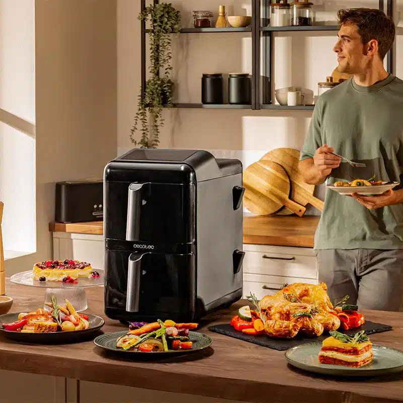Freidora de aire Cecotec Cecofry DuoLevel 12000 Window - Imagen 7