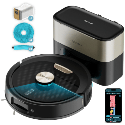 Robot aspirador Cecotec Conga Y100 Spin AI