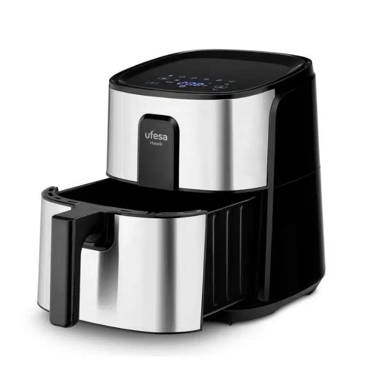Freidora de aire Digital Ufesa Hawk 6L 1500W Inox/Negra - Imagen 3