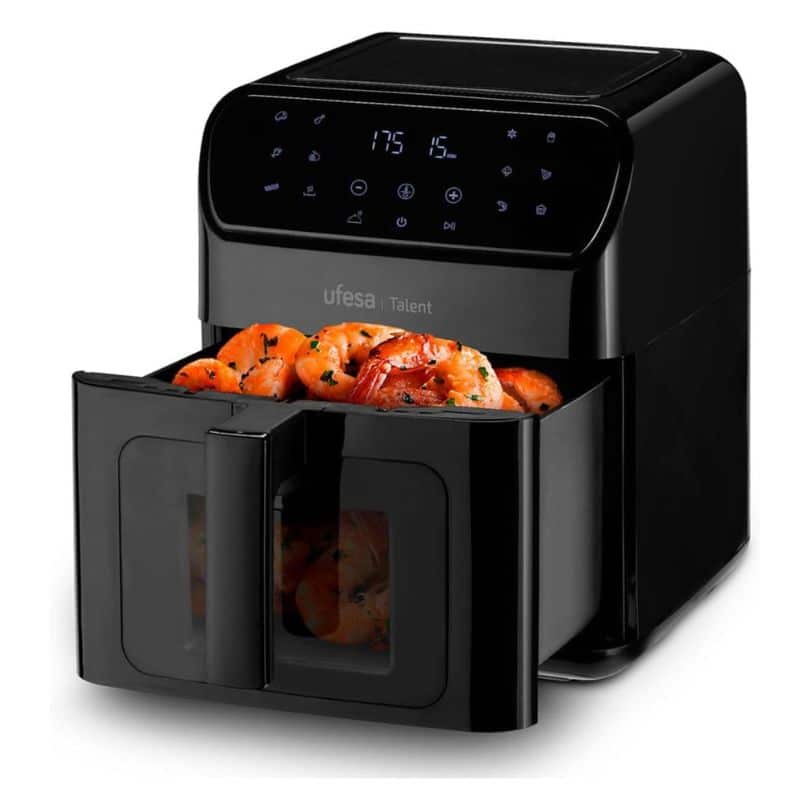 Freidora de aire digital Ufesa 6.5L Talent Blanca