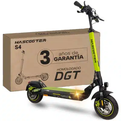 Patinete eléctrico Mascooter S4 Homologado DGT