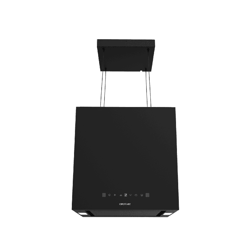 Campana extractora isla Cecotec Bolero Flux CCT 448000 Black A++ - Imagen 2