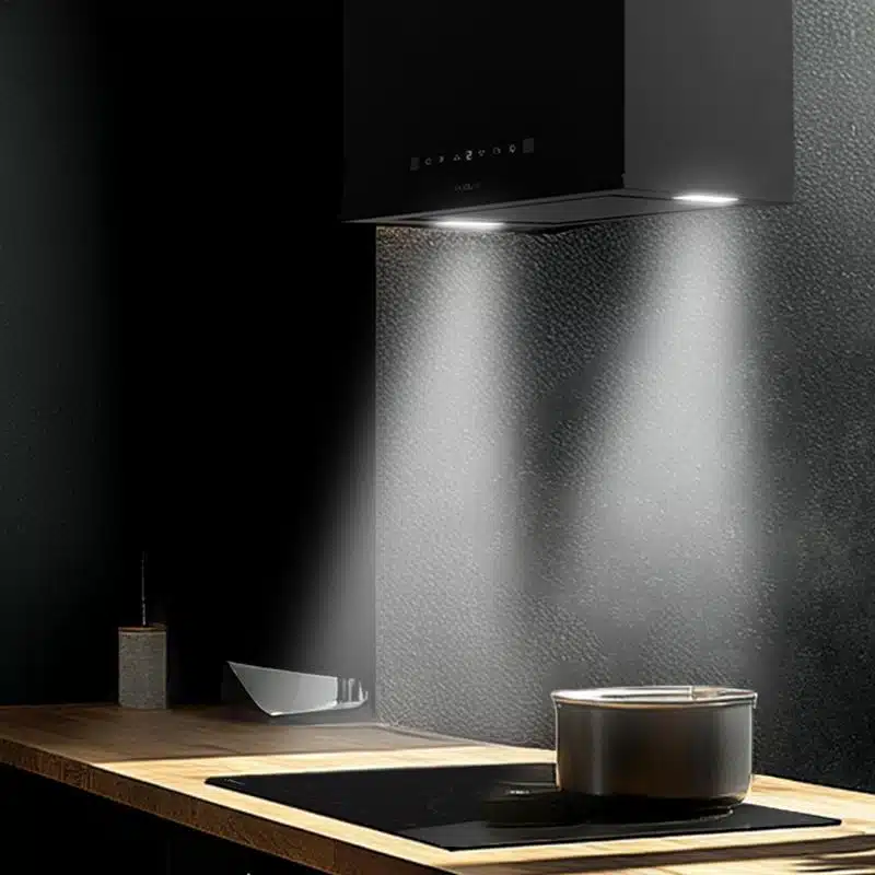 Campana extractora isla Cecotec Bolero Flux CCT 448000 Black A++ - Imagen 7