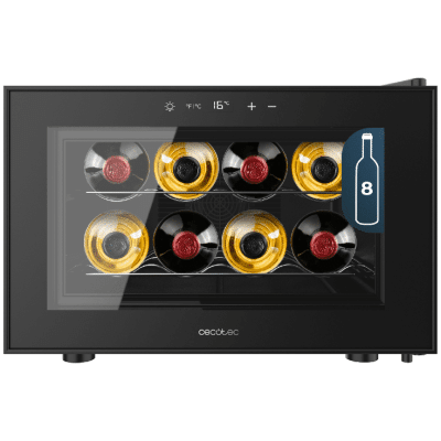 Vinoteca Cecotec Bolero GrandSommelier 800H CoolCrystal